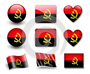 The Angolan flag