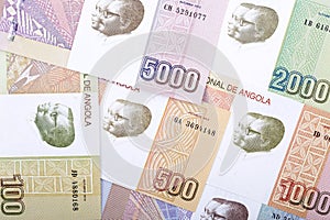 Angolan money a background