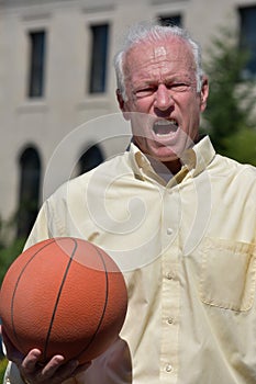 Angry Athlete Senior Coach
