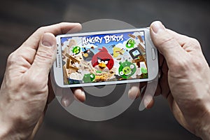 Angry birds application game