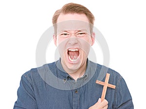 Angry christian