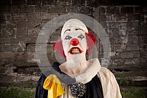 Angry clown