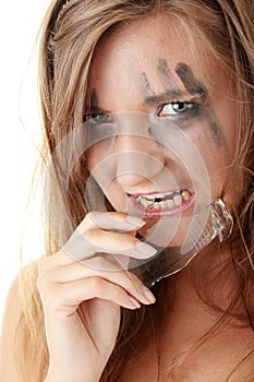 Angry dengerous princess