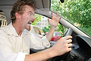 Angry driver