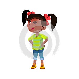 Angry Girl Child Yelling Shouting At Friend Vector