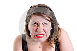 Angry jealous vindictive woman