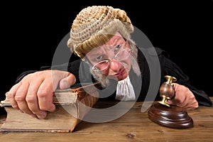 Angry Judge