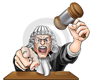 Angry Judge