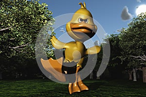 Angry Looking Duck