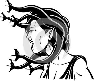 Angry Medusa