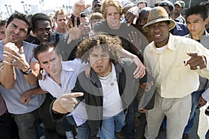 Angry People Gesturing