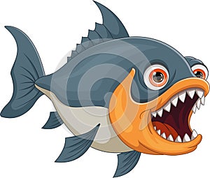 Angry Piranha cartoon