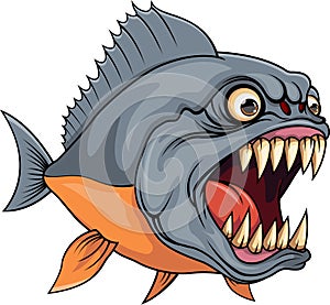 Angry Piranha cartoon