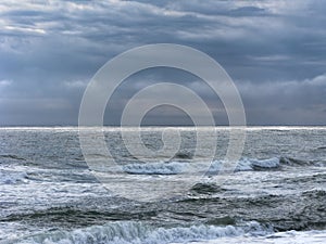 Angry Sea on the Outer Banks of North Carolina