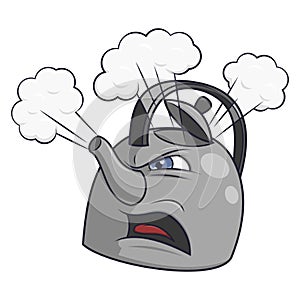 Angry tea kettle 2