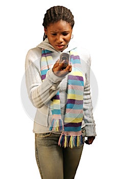 Angry W/ Clipping Path photo