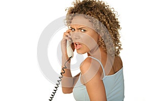 Žena na telefón 