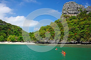 Angthong island marine national park