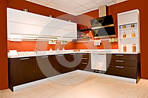 Angular modern kitchen