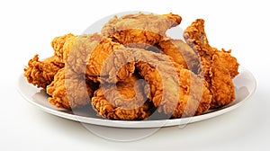 Angular Shapes: Youthful Energy In Fried Chicken photo