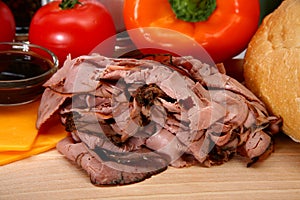 Angus Roast Beef Sandwhich Ingredients