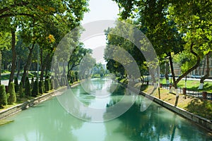 Anhor Canal in Tashkent photo