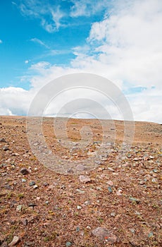 Anhydrous stone steppe