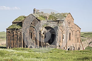 Ani Ruins in Kars city of Turkey near the Turkish Armenian border.