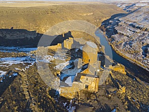 Ani Ruins Winter Cathedral, city / Kars - Turkey