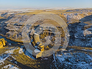 Ani Ruins Winter Cathedral, city / Kars - Turkey