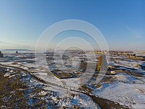 Ani Ruins Winter Cathedral, city / Kars - Turkey