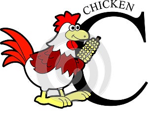 Animal Alphabet Chicken