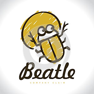 Incest beatle drawn logo symbol photo