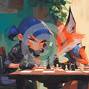 Animal Chess: A Rivalry Unleashed