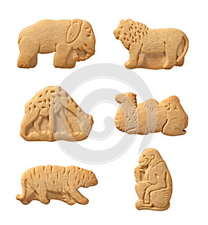 Animal Crackers (with clipping path)