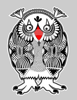 Animal fantasy personage, owl