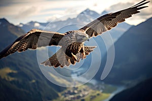 Animal feather mountain sky flight wildlife predator nature flying wild wings bird