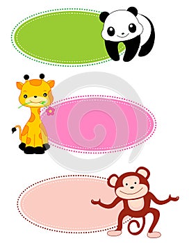 Animal frame / lable