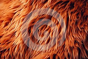 Animal fur macro shot, natural texture. AI Generated