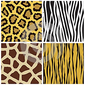 Animal fur seamless pattern