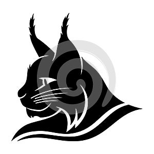 Animal icon lynx.