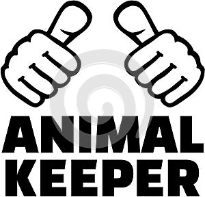 Animal Keeper with thumbs