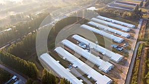 Animal livestock Farm housing in rural ranch