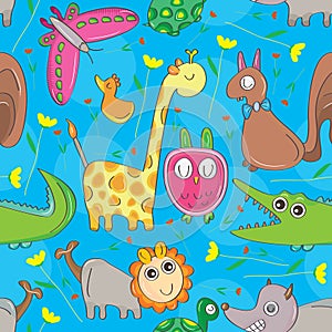 Animal Look Seamless Pattern