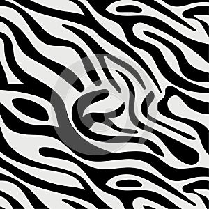 Animal pattern zebra seamless. African wildlife