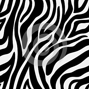 Animal pattern zebra seamless background with line