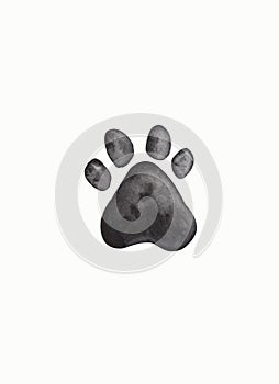 Animal paw print