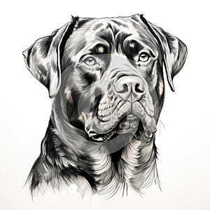 animal Rottweiler Dog ai generated