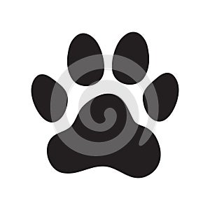 Animal dog paw print