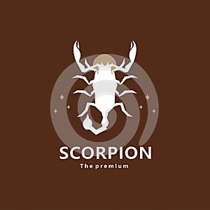 animal scorpion natural logo vector icon silhouette